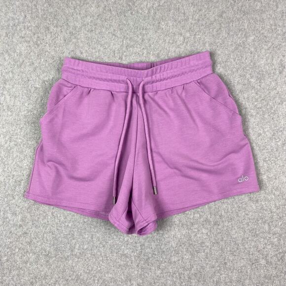 ALO Yoga Pants - Alo Yoga Pink Lavander Dreamy Shorts Size XS